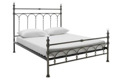 Heart of House Leilani Kingsize Bed Frame - Chrome